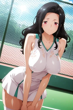 KoinaART - (SPECIAL REQUEST EXTRAS) | Saegusa in tennis 🎾🎾 (Patreon) [AI Generated]