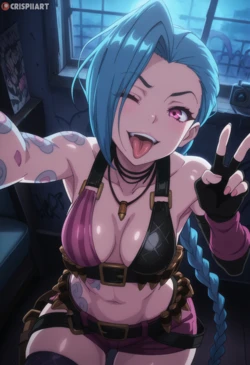 [Crispii] Jinx (Arcane) [AI Generated]