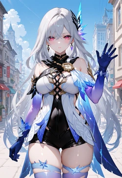 [Brightsky] Skirk - Genshin Impact (Booth) [AI Generated]