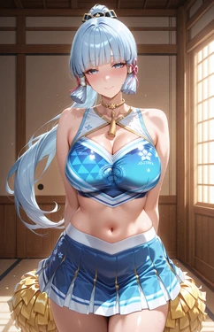 H Fantasy - Ayaka Kamisato (Genshin Impact) AI Generated