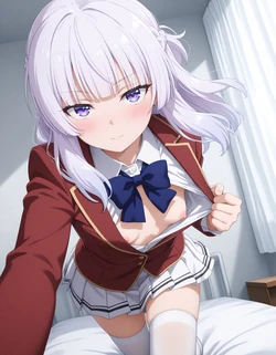 langust022 - Sakayanagi Arisu(remake) Classroom of the Elite 247P (Patreon) [AI Generated]