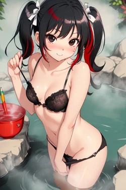 Nowa Sugaya Hot Springs (My Dress Up Darling) [AI Generated]