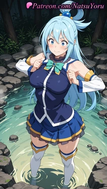 [NatsuYoru] Aqua (Konosuba) [AI Generated]