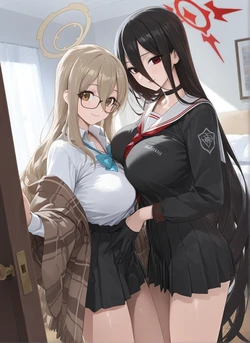 Hasumi x Akane Rametaki (Patreon) [AI Generated]