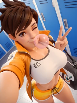 Tracer - Overwatch [AI Generated]