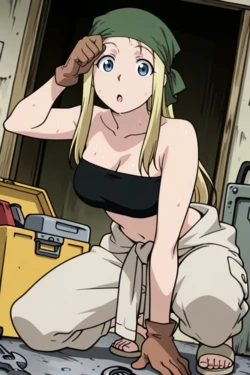 AIlya - Winry Rockbell/ウィンリィ・ロックベル (Patreon) [AI Generated]