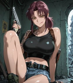 [Lanmon AI] Revy-BLACK LAGOON (206p) (Patreon) [AI Generated]