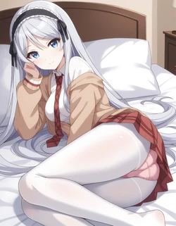 [langust022] 北条糸青 (クラスの大嫌いな女子と結婚することになった) [AI Generated]