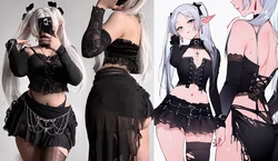 [Qiandai以宇] Goth Frieren (Sousou no Frieren)