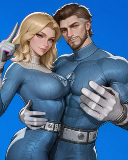 Sue Storm - Invisible Woman (Fantastic Four | Marvel Rivals) [AI Generated]
