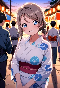 [AI-Generated] (カンガルー/ Kangaroo) 渡辺曜ちゃんとお祭りデート (ラブライブ！)  (119p)