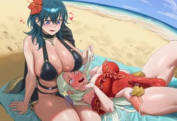 PATREON] Lulu - [ Byleth x Edelgard Futa! ] [AI Generated]
