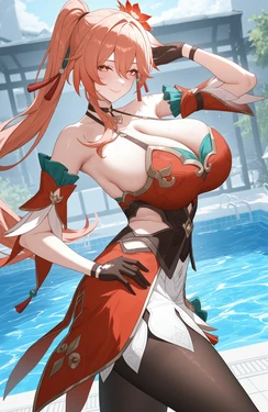 sakami No.61 100P guinaifen (honkai star rail)  ai generated