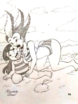 Nani & Stich body swap