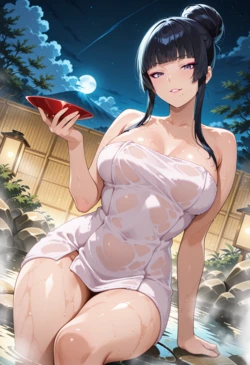 AIlya - Nyotengu Onsen /女天狗 (Patreon) (AI Generated)