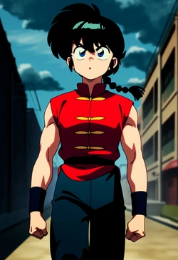 Ranma and Ukyo (kokomi_tg) Patreon [AI generated]