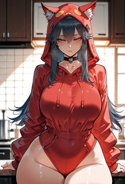 [Miyu] Texas | Arknights: Morning Bite [AI Generated]