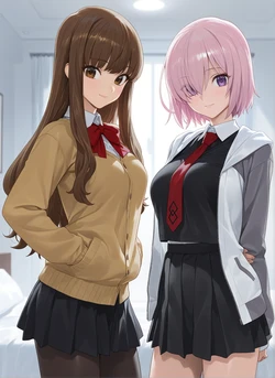 Mashu x Hakuno Rametaki (Patreon) [AI Generated]