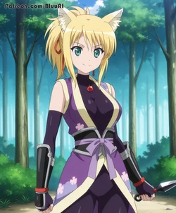 [Bluu Ai] Yukikaze Panettone (DOGDAYS) [AI Generated]