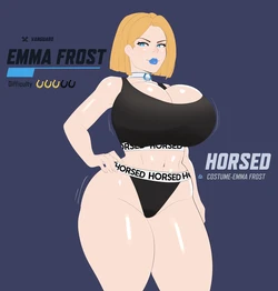 [g3mma] Emma Frost Horsed (Marvel Rivals)