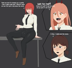 [g3mma] Makima, Kobeni & Power (Chainsaw Man)