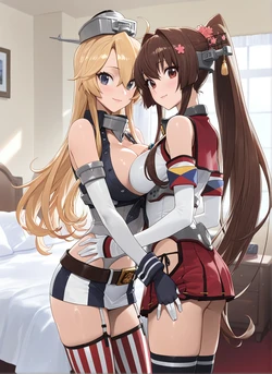 Yamato x Iowa Rametaki (Patreon) [AI Generated]