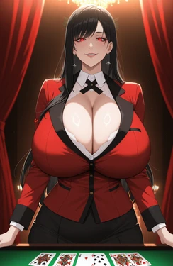 No.92 80P yumeko jabami (kakegurui) sakami ai generated