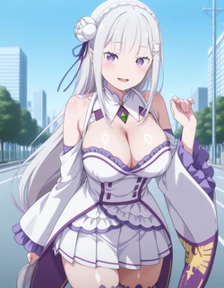 [iku_1919] Emilia | Re:Zero (Patreon) (AI Generated)