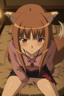[wAItercolor] Holo (Spice and Wolf) [AI Generated]