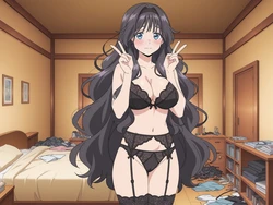 LunarARTNSFW - Kaoruko Waguri 1 (Patreon) [AI Generated]