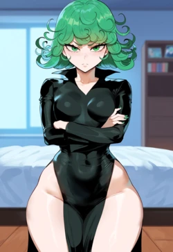 [Creamy AI] Tatsumaki, PAWG Vs BBC (AI Generated)
