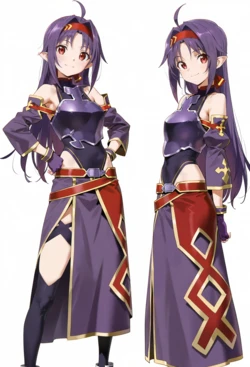 chack 20250801紺野木綿季-Yuuki Konno- (AI Generated)