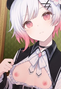 [BloodTypeO] AIが描いた桜羽エマ その1 [AI Generated]