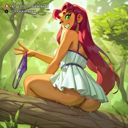 [KamiXXX] Starfire x Beast Boy [AI Generated]