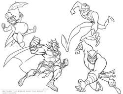 Batman the Brave and the Bold Style Guide 2