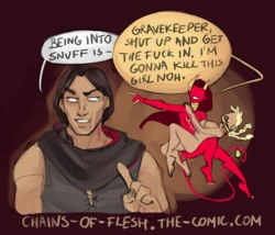 [BlindWildcat] Chains of Flesh illustrations