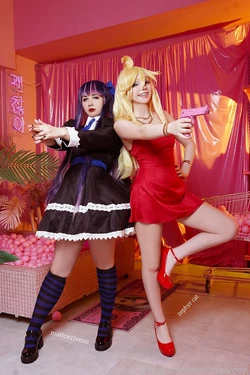 Minty & Zephyr Cat- Panty & Stocking