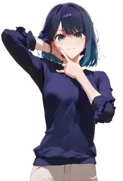 chack 20241128黒川あかね-Akane Kurokawa- (AI Generated)