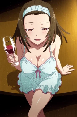wAItercolor - Nadeko Sengoku #1 - Monogatari (REQUEST) + EXTRAS (Patreon) [AI Generated]