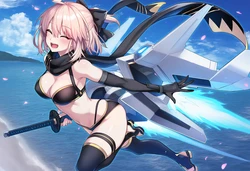 [qr] okita souji 沖田さん 触手敗北 AI Generated