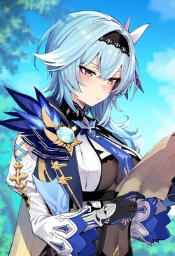 [qr] Eula&Amber AI Generated