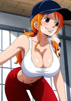 Nami Gym Doggystyle | One Piece [AI Generated]