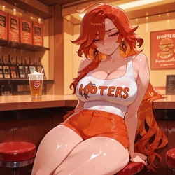 [Bunilew] Mavuika Hooters Girl (AI Generated)