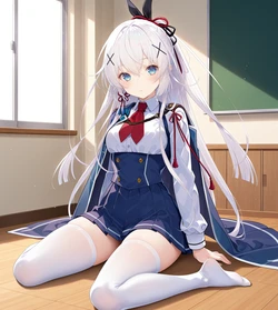 【ai generated】朱雀院红叶 （ Suzakuin Momiji ）约稿