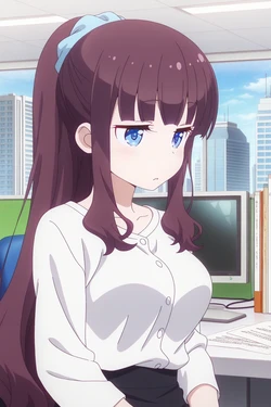 ufiaw - Hifumi Takimoto + Pregnant (375+240) (Patreon) [AI Generated]
