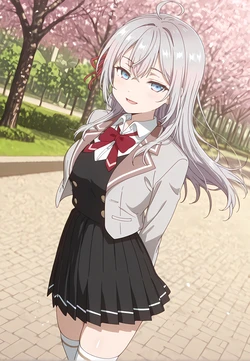 [BBStaff] Alya (Tokidoki Bosotto Russia-go de Dereru Tonari no Alya-san) [AI Generated]