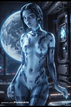 ProGenArts - Cortana (AI Generated)