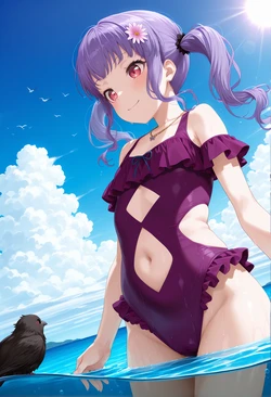 [Babanbo] BanG Dream! Girls - Roselia x ビーチBBC [BOOTH] [AI Generated]