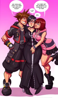 [Fontez] Threesome (Kingdom Hearts) (HD)