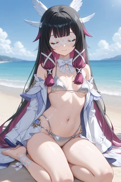 Ankake Nameko コロンビーナ Columbina 水着143枚 [AI Generated]